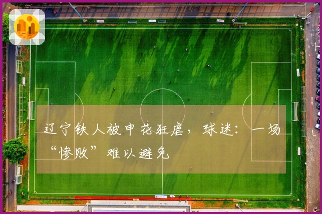辽宁铁人被申花狂虐，球迷：一场“惨败”难以避免